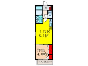 F asecia violetの物件間取画像